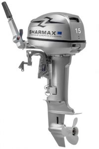 Лодочный мотор Шармакс (Sharmax) SM15HS (15 л.с., 2 такта)