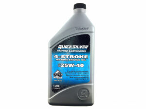 Масло 4-х тактное Quicksilver для стационаров минеральное 25W40 (1л)
