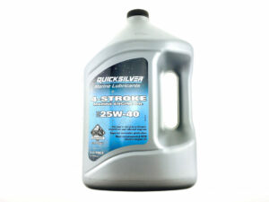 Масло 4-х тактное Quicksilver для стационаров минеральное 25W40 (4л)